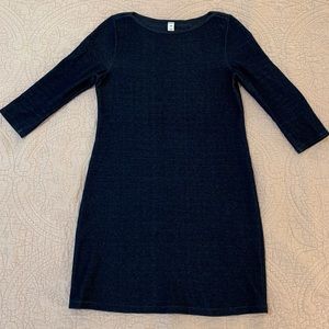 Old Navy | Solid Blue Sheath Dress